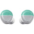 Teal and Grey Stripes Galaxy Buds Plus Skin