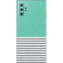 Teal and Grey Stripes Galaxy Note 10 Plus Skin