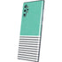 Teal and Grey Stripes Galaxy Note 10 Plus Skin