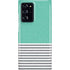Teal and Grey Stripes Galaxy Cases