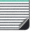 Teal and Grey Stripes Galaxy S25 Skin