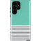 Teal and Grey Stripes Galaxy S25 Ultra Impact Case
