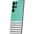 Teal and Grey Stripes Galaxy S25 Ultra Skin