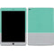 Teal and Grey Stripes iPad Skins