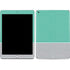 Teal and Grey Stripes Apple iPad Skin
