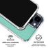 Teal and Grey Stripes iPhone 15 Clear Case