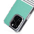 Teal and Grey Stripes iPhone 16 Pro Max MagSafe Case