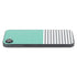 Teal and Grey Stripes iPhone 16e Skin