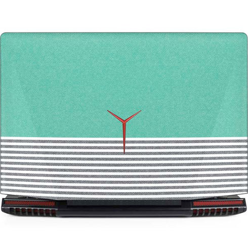 Teal and Grey Stripes Legion Y720 Skin