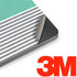 Teal and Grey Stripes Apple MacBook Air Skin