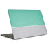 Teal and Grey Stripes MacBook Skins