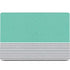 Teal and Grey Stripes MacBook Skins