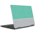 Teal and Grey Stripes Notebook 9 Pro 13in (2017) Skin