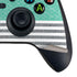 Teal and Grey Stripes XBox Series X Digital Edition Bundle Skin