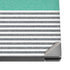 Teal and Grey Stripes Dell XPS Skin