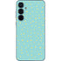 Teal and Yellow Polka Dots Galaxy A35 5G Skin