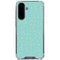 Teal and Yellow Polka Dots Galaxy A36 5G Clear Case