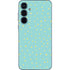 Teal and Yellow Polka Dots Galaxy A36 5G Skin