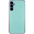 Teal and Yellow Polka Dots Galaxy A55 5G Clear Case