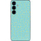 Teal and Yellow Polka Dots Galaxy S25 Plus Skin