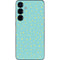 Teal and Yellow Polka Dots Galaxy S24 Plus Skin