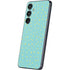 Teal and Yellow Polka Dots Galaxy S25 Skin