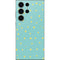 Teal and Yellow Polka Dots Galaxy S24 Ultra Skin