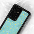 Teal and Yellow Polka Dots Galaxy S24 Ultra Waterproof Case