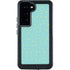 Teal and Yellow Polka Dots Galaxy S24 Waterproof Case