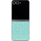 Teal and Yellow Polka Dots Galaxy Z Flip6 Skin