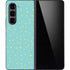 Teal and Yellow Polka Dots Galaxy Z Fold5 5G Skin