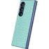Teal and Yellow Polka Dots Galaxy Z Fold6 Skin