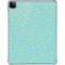 Teal and Yellow Polka Dots iPad Pro 11in (2024) Clear Case