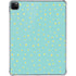 Teal and Yellow Polka Dots iPad Pro 11in (2024) Clear Case
