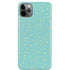 Teal and Yellow Polka Dots iPhone Cases