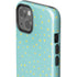 Teal and Yellow Polka Dots iPhone 15 Impact Case