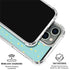 Teal and Yellow Polka Dots iPhone 16 Pro Clear Case