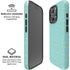 Teal and Yellow Polka Dots iPhone 16 Pro Magsafe Impact Case