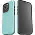 Teal and Yellow Polka Dots iPhone 16 Pro Max Impact Case