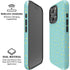 Teal and Yellow Polka Dots iPhone 16 Pro Max Magsafe Impact Case