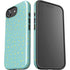 Teal and Yellow Polka Dots iPhone 16e Impact Case