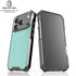 Teal and Yellow Polka Dots iPhone 18 Pro Clear Case