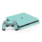 Teal and Yellow Polka Dots PlayStation PS4 Skins