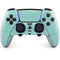 Teal and Yellow Polka Dots PS5 DualSense Edge Pro Controller Skin