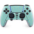 Teal and Yellow Polka Dots PS5 DualSense Edge Pro Controller Skin