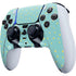 Teal and Yellow Polka Dots PS5 DualSense Edge Pro Controller Skin
