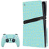 Teal and Yellow Polka Dots PS5 Pro Disk Bundle Skin
