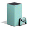 Teal and Yellow Polka Dots XBox Series X Digital Edition Bundle Skin