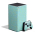 Teal and Yellow Polka Dots XBox Series X Digital Edition Bundle Skin