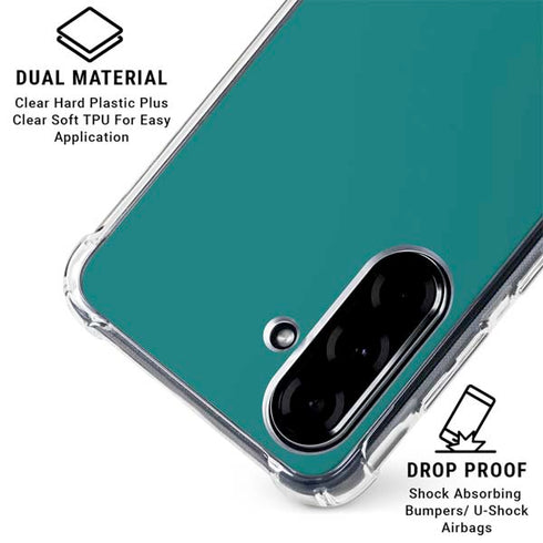 Teal Galaxy A36 5G Clear Case